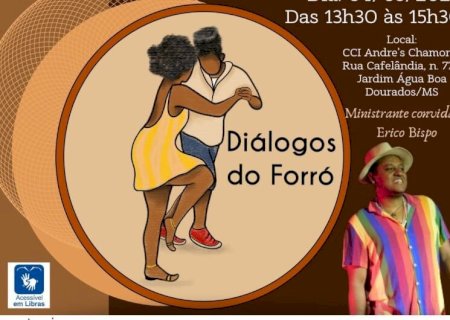 OFICINA DE PERCUSSÃO CORPORAL ACONTECE PELO PROJETO DIÁLOGOS DO FORRÓ EM DOURADOS