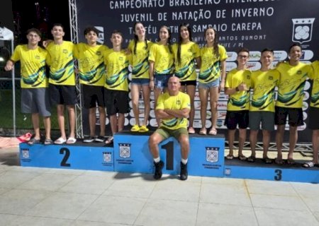 BOLSISTAS DO GOVERNO DE MS PARTICIPAM DO CAMPEONATO BRASILEIRO JUVENIL DE NATAÇÃO