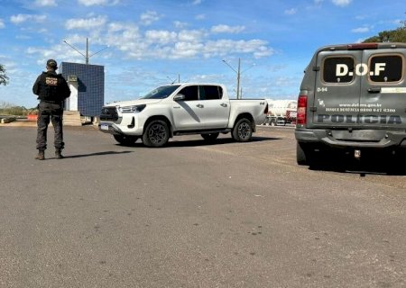 CAMINHONETE FURTADA EM SÃO PAULO É RECUPERADA EM NAVIRAÍ