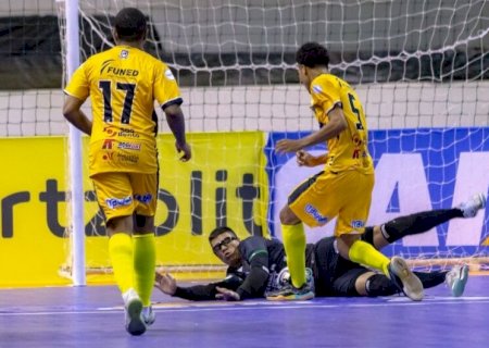 GOLEIRO 'PEGA TUDO' E IMPEDE PRIMEIRA VITÓRIA DO CREC/JUVENTUDE PELO BRASILEIRO DE FUTSAL