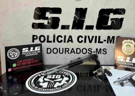 POLICIA PRENDE GRUPO QUE VENDIA PISTOLAS E ESPINGARDAS POR MENSAGENS