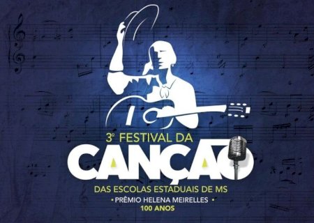 INSCRIÇÕES PARA FESTIVAL DA CANÇÃO DAS ESCOLAS ESTADUAIS DE MS VÃO ATÉ DIA 05