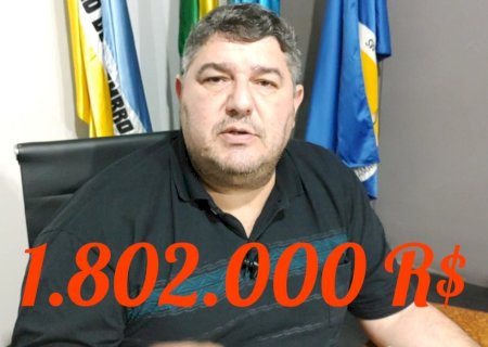 VEREADOR ROGÉRIO YURI FAZ GESTÃO DE $1.802.00,00$ PARA O ITAHUM