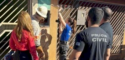 AÇÃO POLICIAL COMBATE FURTO DE ENERGIA EM ITAPORÃ