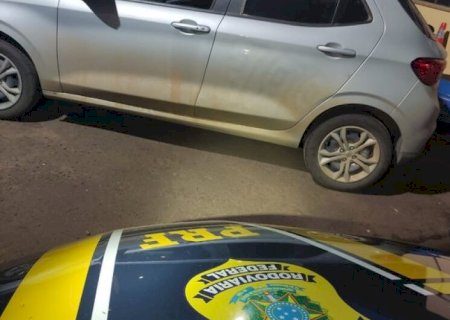 POLÍCIA RECUPERA EM MS CARRO FURTADO EM MINAS GERAIS