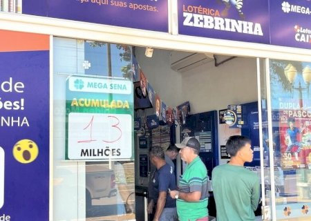 MEGA TEM 11 ACERTADORES DA QUADRA EM DOURADOS