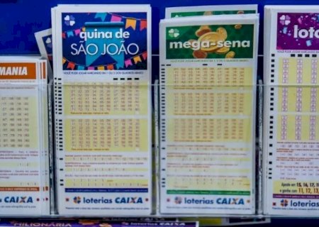QUINA DE SÃO JOÃO SAI PARA TRÊS APOSTADORES