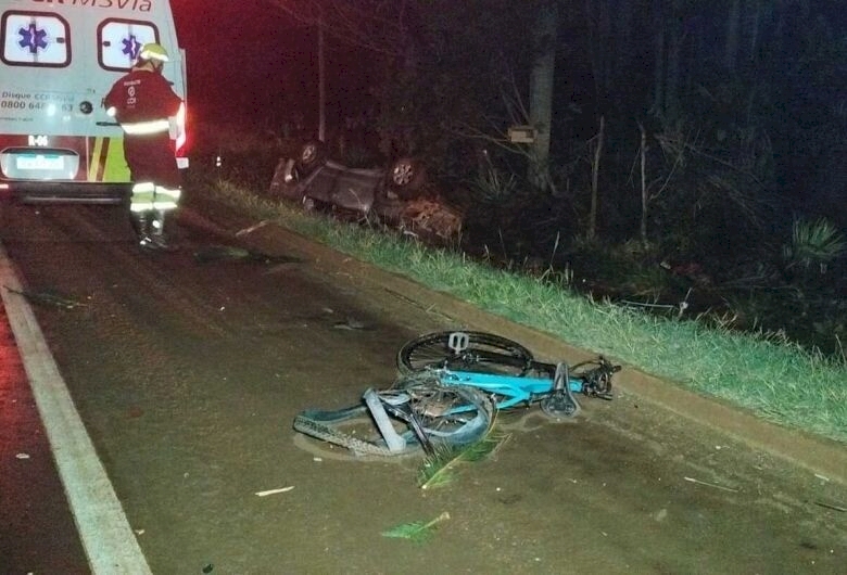 ACIDENTE NA RODOVIA BR-163 DEIXA DUAS PESSOAS MORTAS EM DOURADOS