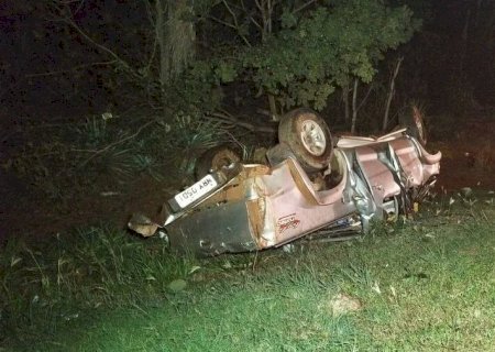 ACIDENTE NA RODOVIA BR-163 DEIXA DUAS PESSOAS MORTAS EM DOURADOS