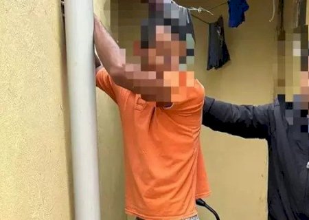 HOMEM QUE AMARROU COMERCIANTE E TENTOU ESTUPRÁ-LA É PRESO