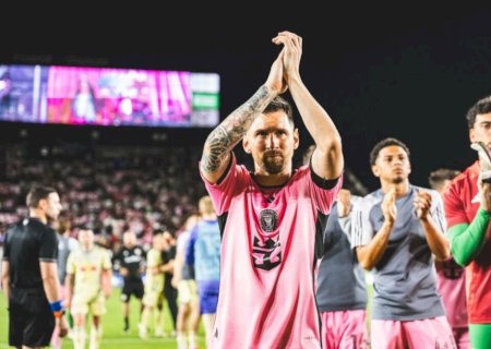HÁ UM ANO, MESSI CHEGAVA NO INTER MIAMI