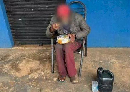 ELETRICISTA VAI A POLÍCIA APÓS IDOSO DIZER QUE NÃO COMIA HÁ 3 DIAS