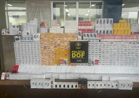 APÓS DENÚNCIA ANÔNIMA, ENTREPOSTO COM MAIS DE R$ 1 MILHÃO EM MERCADORIAS ILEGAIS É FECHADO