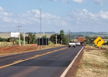 LIA NOGUEIRA SOLICITA CONSTRUÇÃO DE ACESSO LATERAL NA BR-163