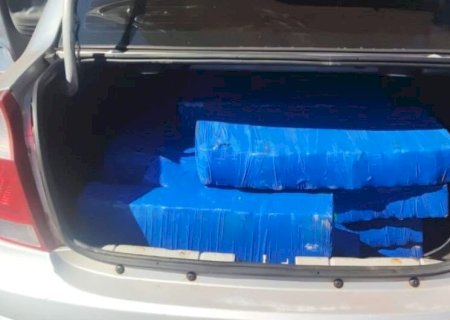 VEÍCULO CARREGADO COM 300 KG DE ENTORPECENTE É INTERCEPTADO NA MS-295