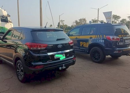 POLÍCIA RECUPERA DOIS VEÍCULOS FURTADOS, UM DELES COM DESTINO A DOURADOS
