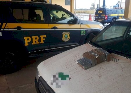 HOMEM É PRESO COM COCAÍNA ESCONDIDA EM ADUBO