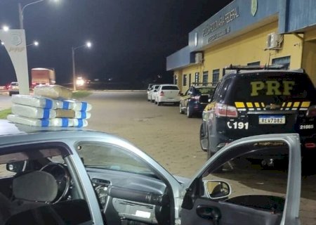 MACONHA QUE SAIU DE MS COM DESTINO AO PARANÁ É APREENDIDA DURANTE ABORDAGEM