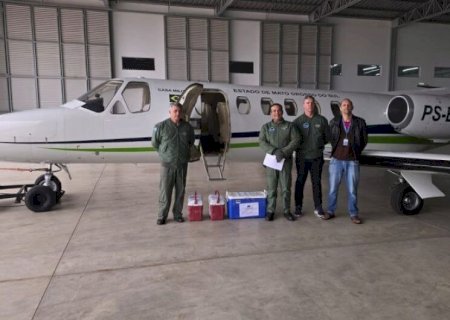 GOVERNO DE MS MOBILIZA AERONAVE PARA GARANTIR TRANSPLANTE DE ÓRGÃOS