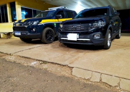 VEÍCULO FURTADO NO DISTRITO FEDERAL É RECUPERADO EM MATO GROSSO DO SUL