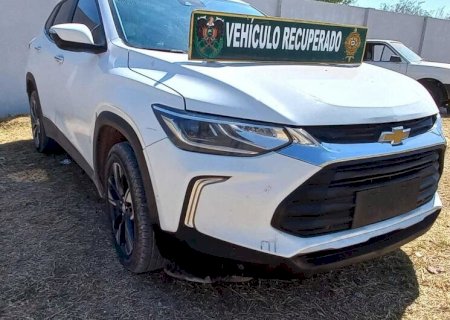 VEÍCULO FURTADO EM MS E LEVADO PARA A BOLÍVIA É RECUPERADO EM AÇÃO CONJUNTA