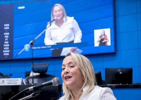 LIA NOGUEIRA PEDE PAVIMENTAÇÃO DA MS 270 ATÉ A PLACA DO ABADIO