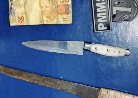 DUPLA É PRESA PELA PM APÓS TENTAR ROUBAR POSTO DE COMBUSTÍVEIS