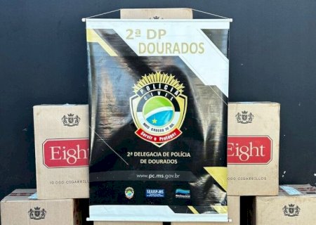 HOMEM É PRESO COM CAIXAS DE CIGARROS CONTRABANDEADOS NO SANTO ANDRÉ