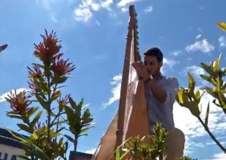 DOURADENSE RAFAEL DEBOLETO SE APRESENTA NO MAIOR FESTIVAL DE HARPAS DO MUNDO