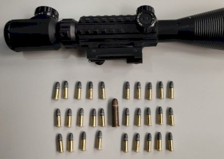 HOMENS SÃO PRESOS POR AMEAÇAREM VIZINHOS COM ARMAS DE FOGO EM PROPRIEDADE RURAL