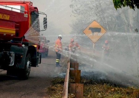 CHUVA CHEGA A VÁRIAS REGIÕES DO PANTANAL E AJUDA A CONTROLAR INCÊNDIOS FLORESTAIS EM MS