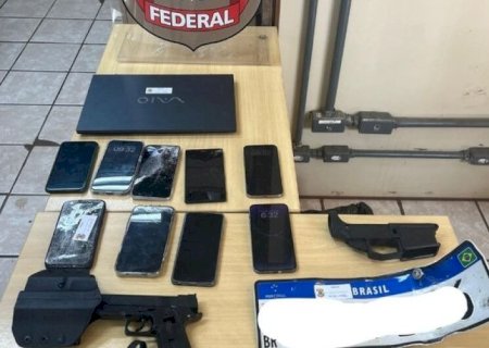 DOIS SÃO PRESOS EM OPERAÇÃO CONTRA O TRÁFICO DE ARMAS DE FOGO EM MS