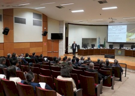 TRE-MS E INTEGRANTES DE SEGURANÇA PÚBLICA SE REÚNEM PARA ALINHAMENTO DAS ELEIÇÕES