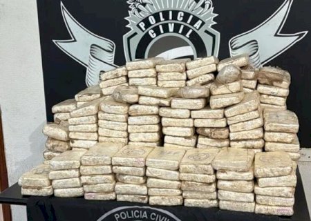HOMEM É FLAGRADO A CAMINHO DE DOURADOS COM MAIS DE 200 KG DE COCAÍNA