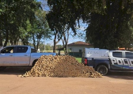 VEÍCULO CARREGADO COM 1,6 TONELADA DE MACONHA É APREENDIDO NA MS-347