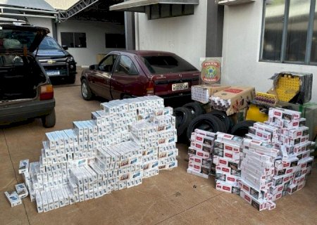 PF APREENDE MERCADORIAS CONTRABANDEADAS EM PONTA PORÃ