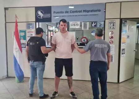 MEMBRO DO PCC PRESO NO PARAGUAI É ENTREGUE À PF EM PONTA PORÃ