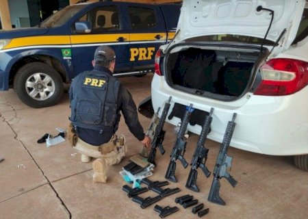 CRESCE APREENSÃO DE FUZIS EM MS