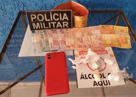 TRAFICANTE FINGIA VENDER SALGADOS PARA COMERCIALIZAR DROGAS SEM SER NOTADO