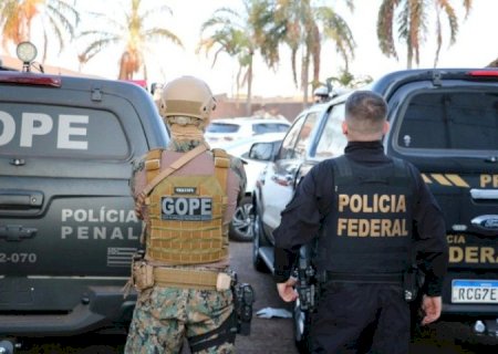 OPERAÇÃO EM MS CUMPRE MANDADOS CONTRA COMPARSAS DE DETENTOS NO TRÁFICO