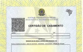 PROJETO ISENTA CERTIDÃO DE CASAMENTO DA COBRANÇA DAS TAXAS DE CARTÓRIO