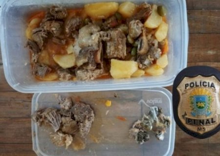 HOMEM TENTA ENTRAR EM PRESÍDIO COM DROGA CAMUFLADA EM COMIDA