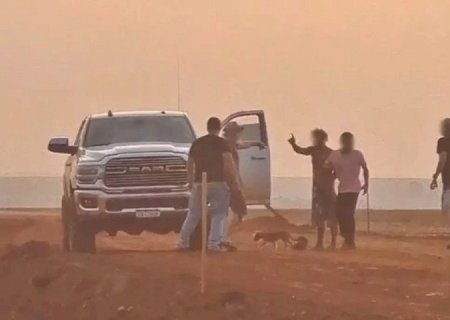 TRIO É PRESO AO SER FLAGRADO INCENDIANDO LAVOURA EM MS