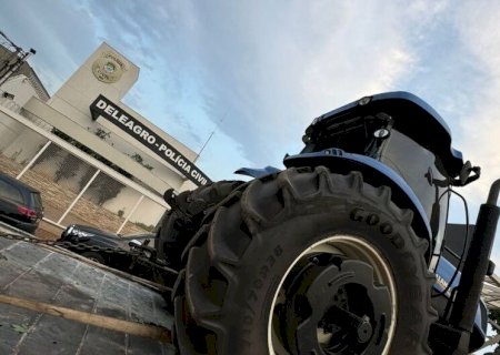 POLÍCIA RECUPERA QUASE R$ 3 MILHÕES EM MAQUINÁRIO AGRÍCOLA ADQUIRIDO POR ESTELIONATÁRIO