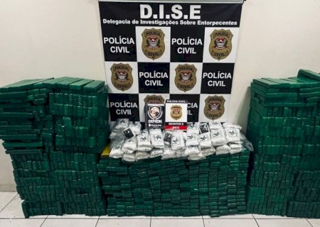 POLÍCIA APREENDE DROGAS QUE SAÍRAM DE DOURADOS COM DESTINO A SÃO PAULO