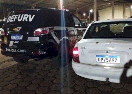 CARRO FURTADO É RECUPERADO E DOIS INDIVÍDUOS AUTUADOS POR RECEPTAÇÃO E ADULTERAÇÃO