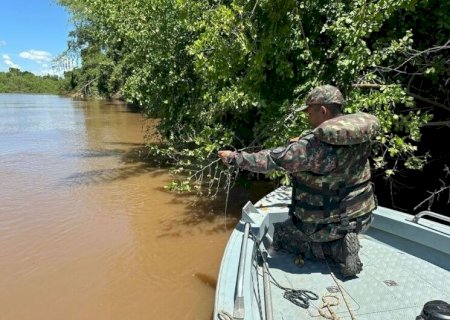 PMA FAZ 'VARREDURA' EM RIOS DO ESTADO NA PREPARAÇÃO PARA O PERÍODO DE DEFESO