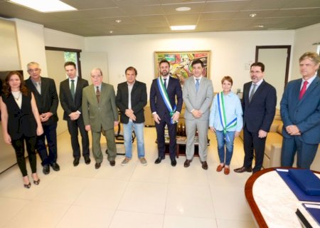 PROCURADOR-GERAL DE JUSTIÇA DO MPMS É HOMENAGEADO PELO TRT COM A ORDEM GUAICURUS DO MÉRITO JUDICIÁRIO DO TRABALHO