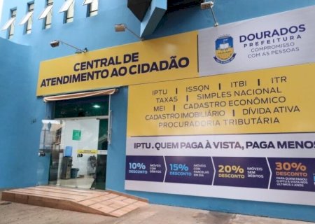 CONTRIBUINTES DE DOURADOS TÊM ATÉ NOVEMBRO PARA APROVEITAR DESCONTOS EM DÉBITOS TRIBUTÁRIOS