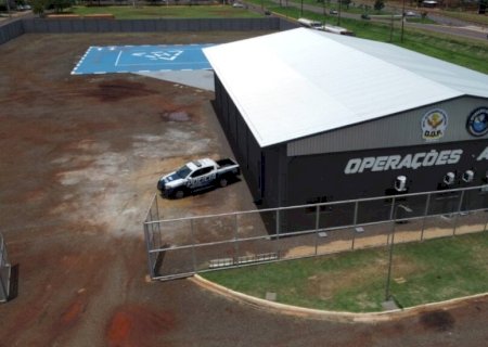 POLICIAMENTO AÉREA NA FRONTEIRA GANHA REFORÇO COM INAUGURAÇÃO DE HANGAR EM DOURADOS